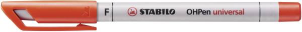 STABILO Folienschreiber OHPen F rot 852/40 wasserlöslich