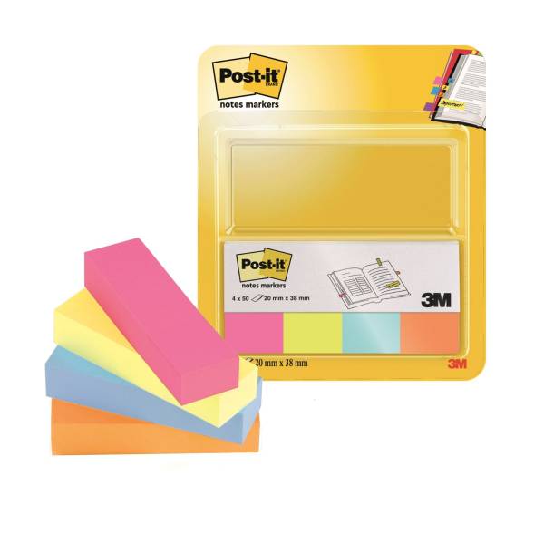 Page Marker Neonfarben, 20 x 38 mm