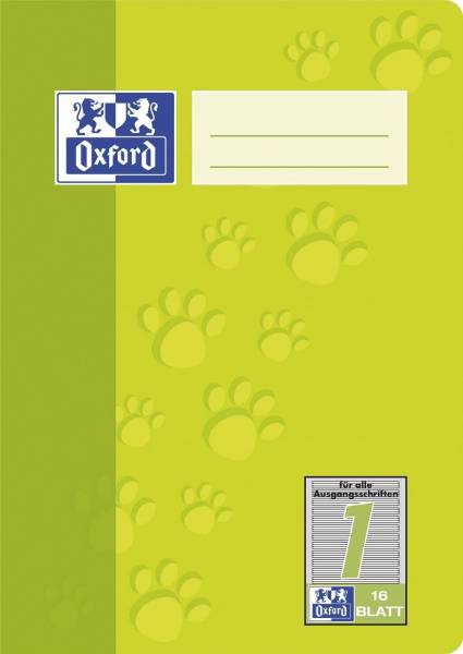 Heft A5 16 Blatt Lineatur 1