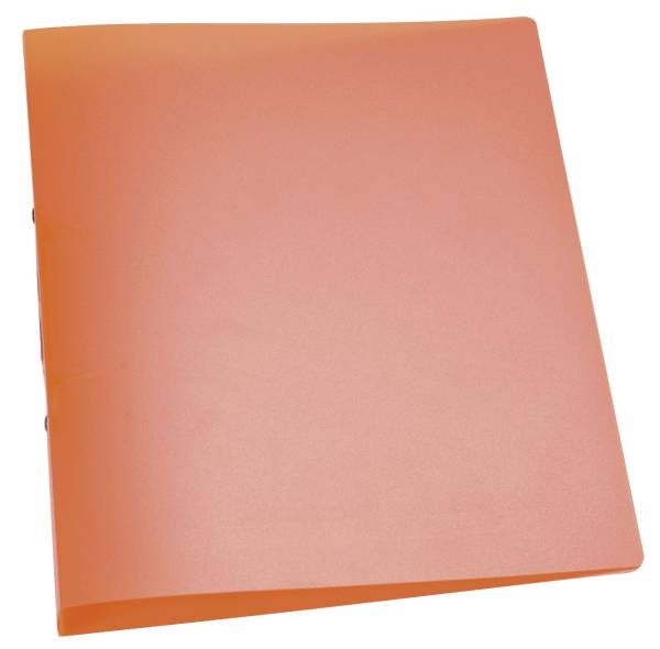 Q-CONNECT Schulordner A4 transluzent orange KF02485 2 Ring 25mm