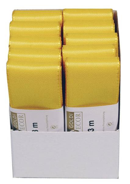 Basic Taftband 40 mm x 3 m, gelb
