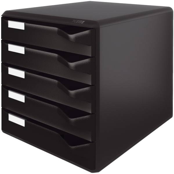 5293 Schubladenset Post Set, 5 Schubladen, schwarz