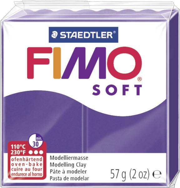 Modelliermasse soft 56 g, pflaume®