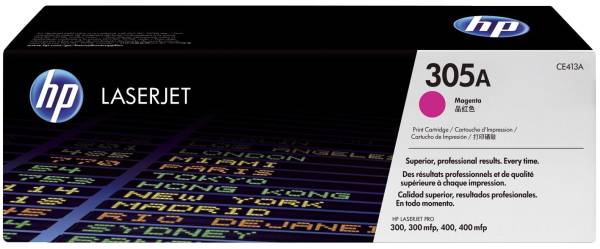 HP Lasertoner Nr. 305A magenta CE413A