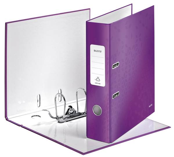 1005 Ordner WOW A4 80 mm, violett