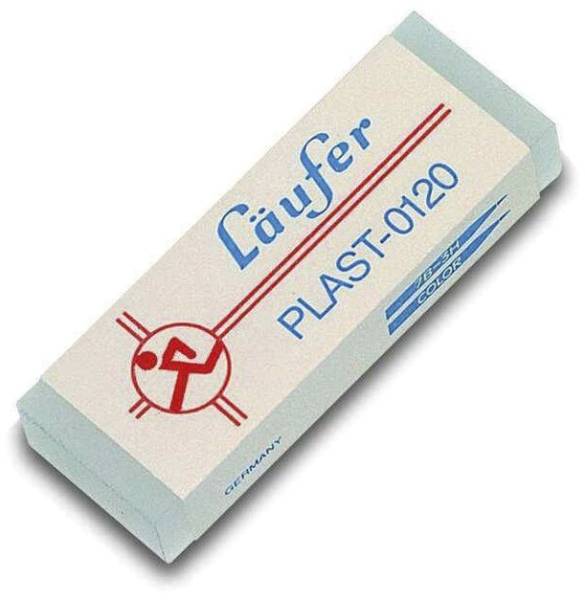 LÄUFER Radierer Plast 01200