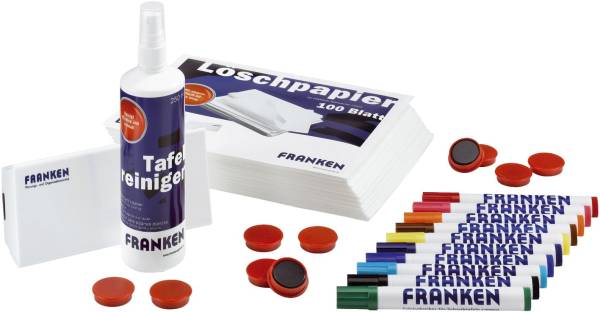 Starter Set für Magnettafel, Schreib , Plan und Rastertafeln