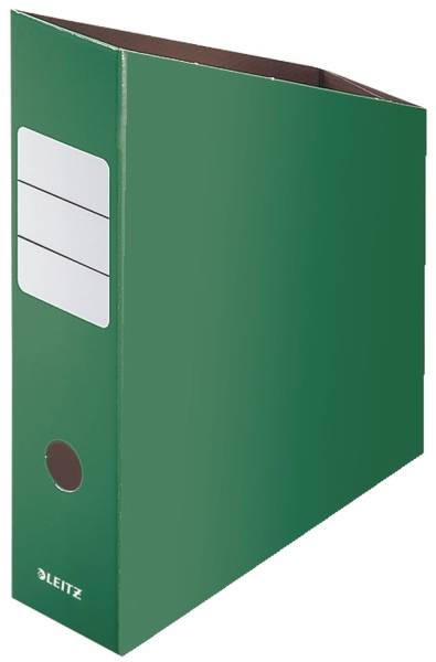 2426 Stehsammler, A4, Feinwellpappe, grün