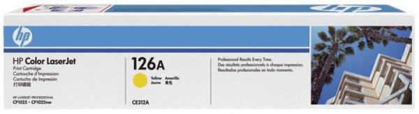 HP Lasertoner Nr. 124A yellow Q6002A