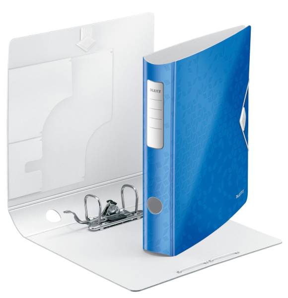 1107 Ordner Active WOW A4 65 mm, blau metallic