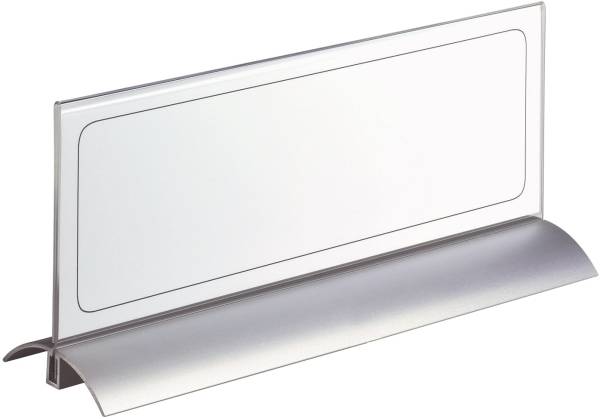 DURABLE Tischnamensschild transparent 8203 19 105x297mm