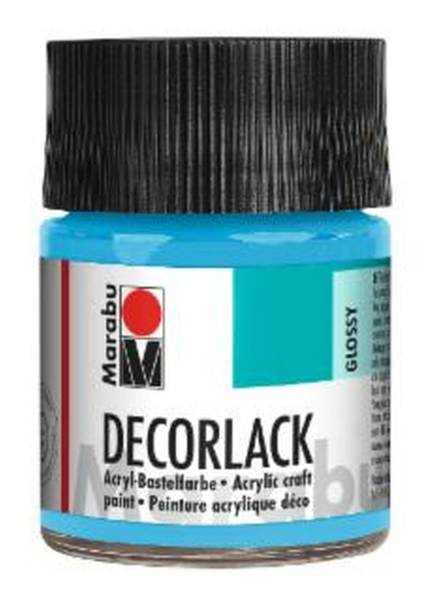 Decorlack Acryl, Hellblau 090, 50 ml