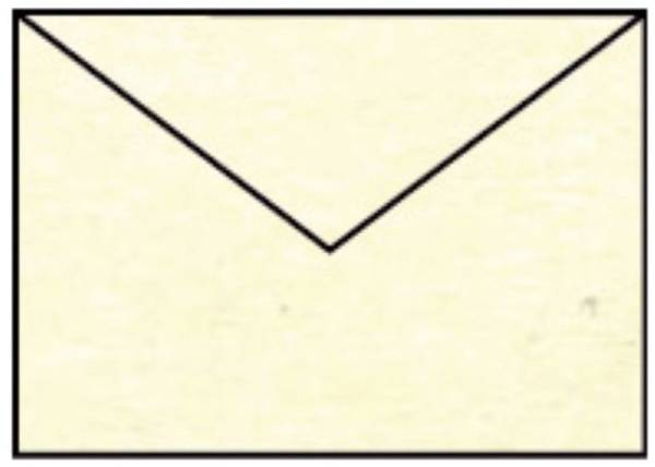 Coloretti Briefumschläge C6, 5 Stück, chamois marmora
