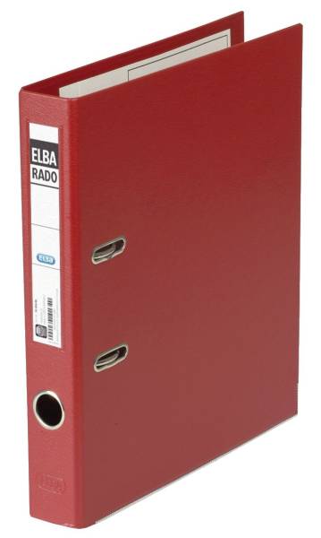 ELBA Ordner PVC 5cm rot 100022623 10494RO