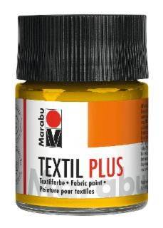 MARABU Textilfarbe Plus mittelgelb 1715 05 021 50ml