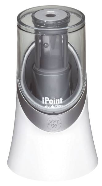 Spitzmaschine iPoint Evolution batteriebetrieben, für Ø bis 8 mm, weiß