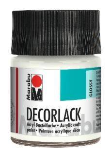 Decorlack Acryl, weiß 070, 50 ml