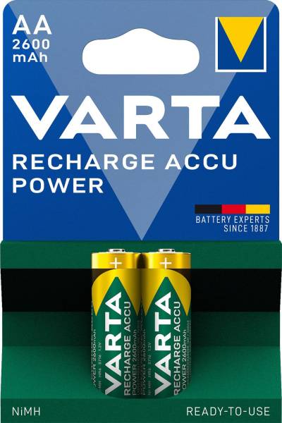Rechargeable Accu Power Mignon AA, 1,2 V