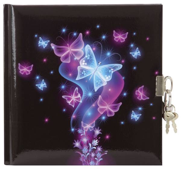 GOLDBUCH Tagebuch Schmetterling 44577 16,5x16,5cm
