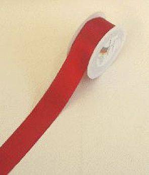 Doppelsatinband 40 mm x 25 m, rot