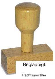 Vorgangsstempel Beglaubigt Rechtsanwältin