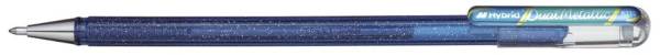 PENTEL Gelschreiber blau/metallic grün K110-DCX