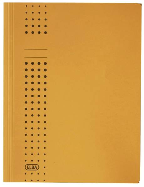 Sammelmappe chic, Karton (RC), 320 g qm, A4, 10 mm, gelb