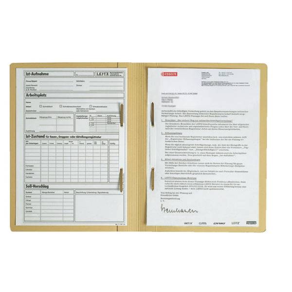 LEITZ Zweifalzhefter chamois 30300011