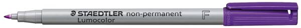STAEDTLER Folienstift Lumocolor F violett 316-6 nonperm.