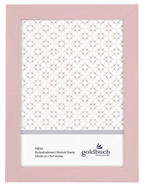 GOLDBUCH Bilderrahmen Fresh rosa 930363 f.13x18cm