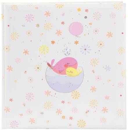 Fotoalbum Baby Little Whale 30 x 31 cm, rosa
