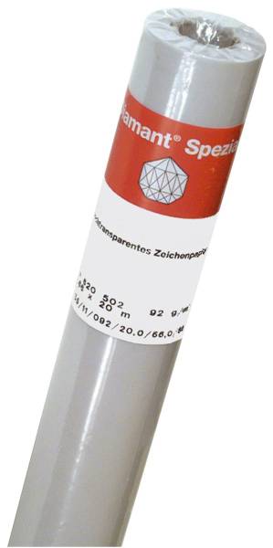 Transparentrolle 0,66 x 20 m 90 95 g qm
