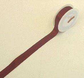 Doppelsatinband 25 mm x 25 m, weinrot
