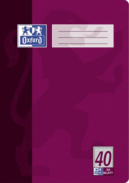 Heft A4 32 Blatt Lineatur 40