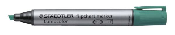 STAEDTLER Flipchartmarker Lumocolor 2-5mm grün 356 B-5 nachfüllbar Keilspitze