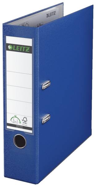 1010 Ordner Plastik A4, 80 mm, nachtblau