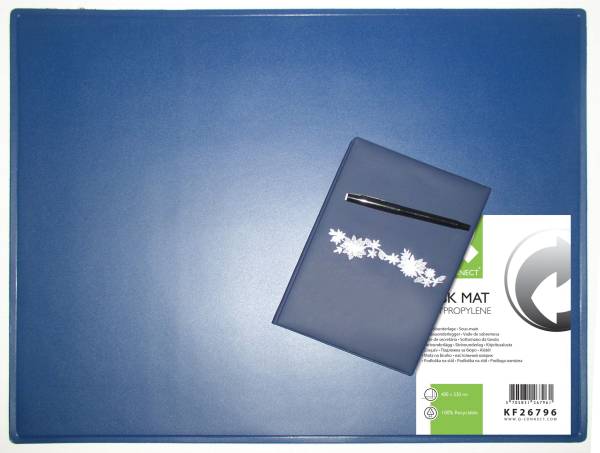 Q-CONNECT Schreibunterlage 63x50cm blau KF26797 PP