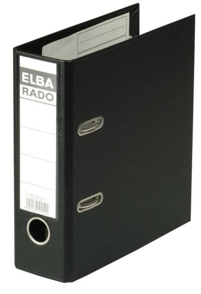 Ordner A5 hoch 75mm schwarz