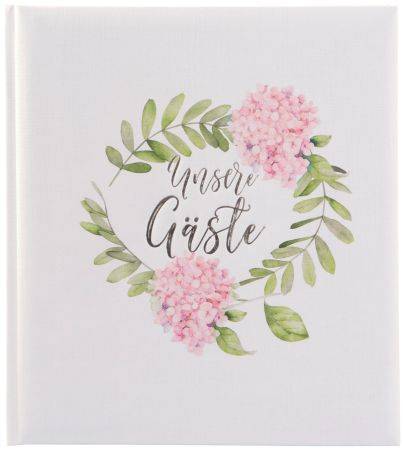 GOLDBUCH Gästebuch Hochzeit Floreale 48 176 23x25cm