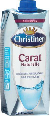 CHRISTINEN Mineralwasser Still 0,5l 2872111002/3626803006