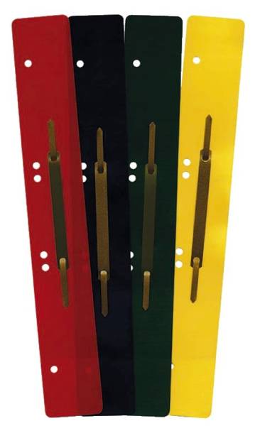 Q-CONNECT Heftstreifen PP 45x310mm 100ST sortiert 3041004000 Metalldeckleiste