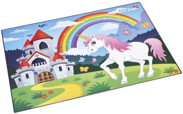 LÄUFER Schreibunterlage Motiv 53x40cm 46653 Einhorn