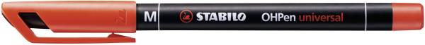 STABILO Folienstift OHPen M rot 843/40 permanent