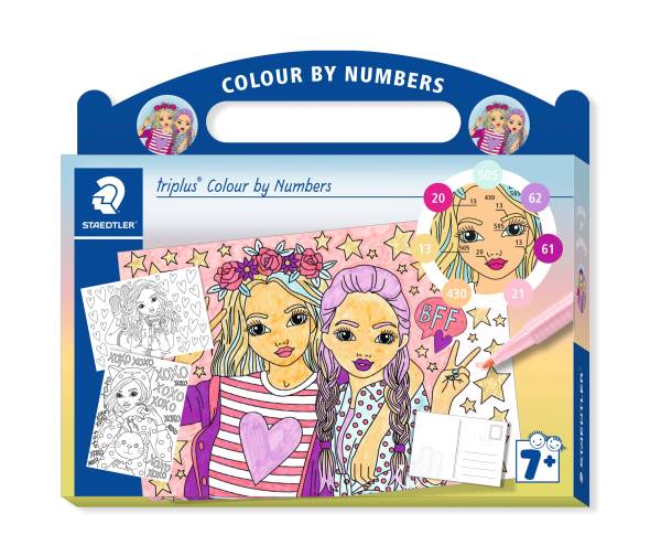 STAEDTLER Malset "Malen nach Zahlen" Fashion 34 CBN03