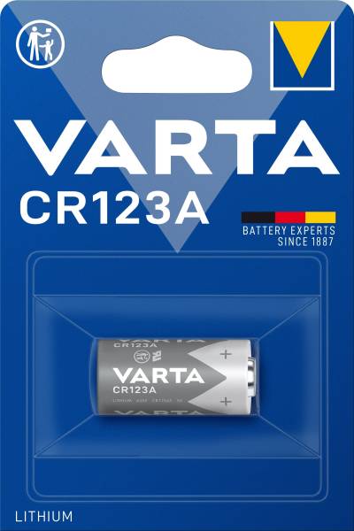 Professional Lithium Batterien CR123A, 3 V