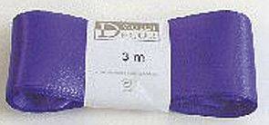 Doppelsatinband 40 mm x 3 m, violett