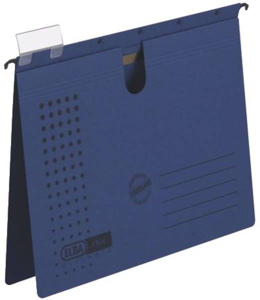 ELBA Hängehefter 5ST chic dkl.blau 100560164 85802DB