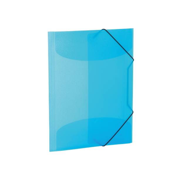 HERMA Gummizugmappe A3 PP transl. 19518 hellblau