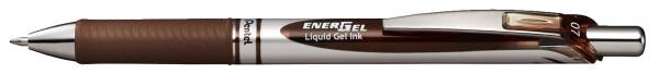 Liquid Gel Roller EnerGel BL77 0,35 mm, braun