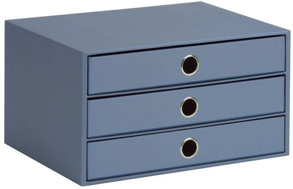 RÖSSLER Schubladenbox Soho smoky blue 15241452743 3er A4